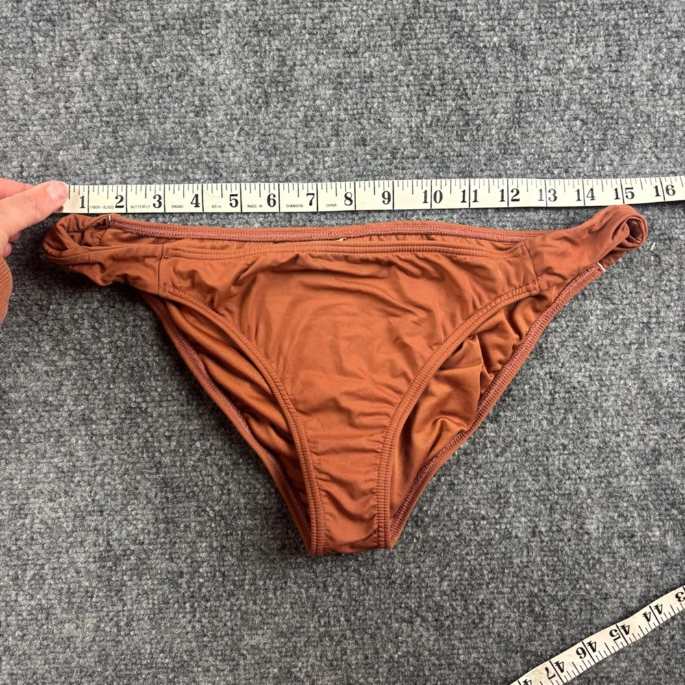 O’NEILL Women’s Brown Bikini Bottom Twist sides size: Medium